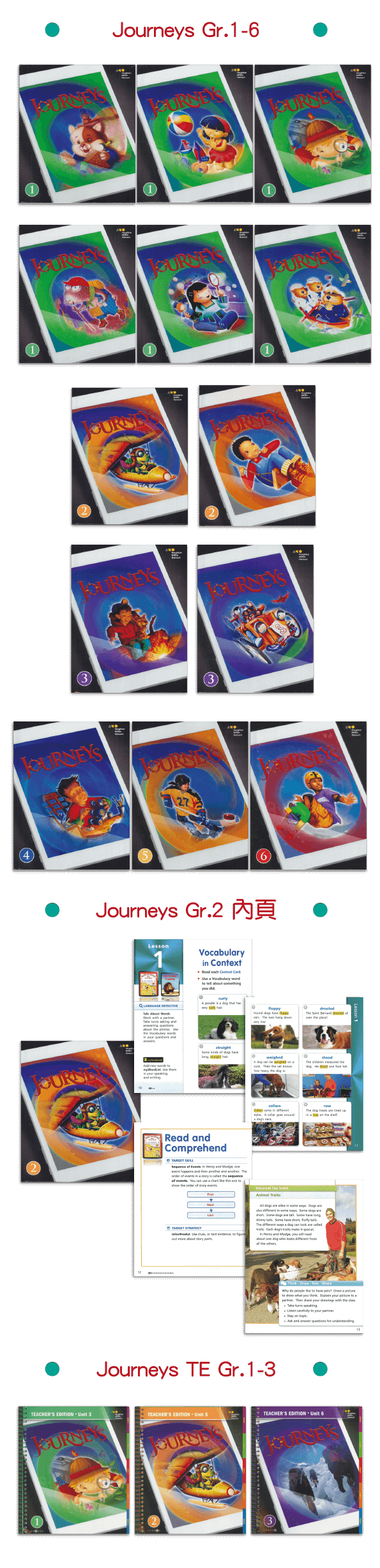 JOURNEYS 英語 1.1～1.6 全6冊セット